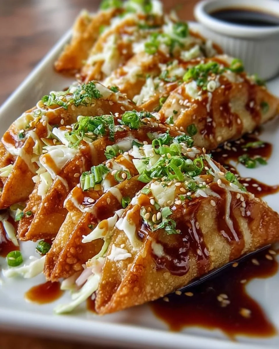 Delicious Chicken Wonton Tacos served at Applebee's, featuring crispy wontons and savory chicken.