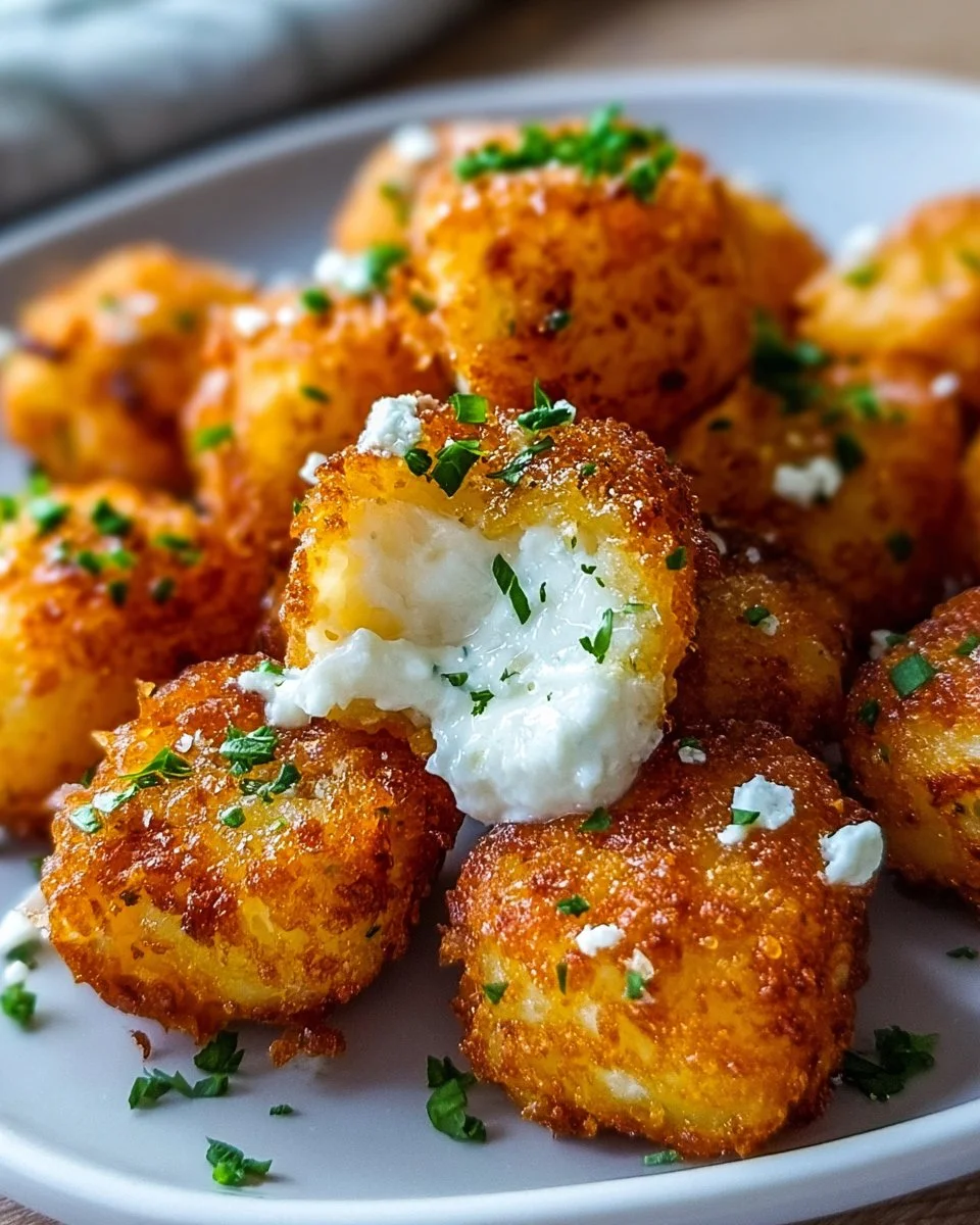 Delicious two ingredient cottage cheese tots ready to enjoy as a healthy snack.