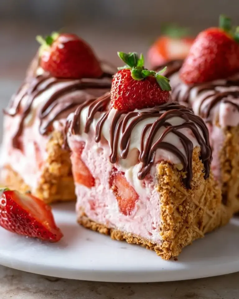 Strawberry Crunch Cheesecake Cones recipe download from Etsy