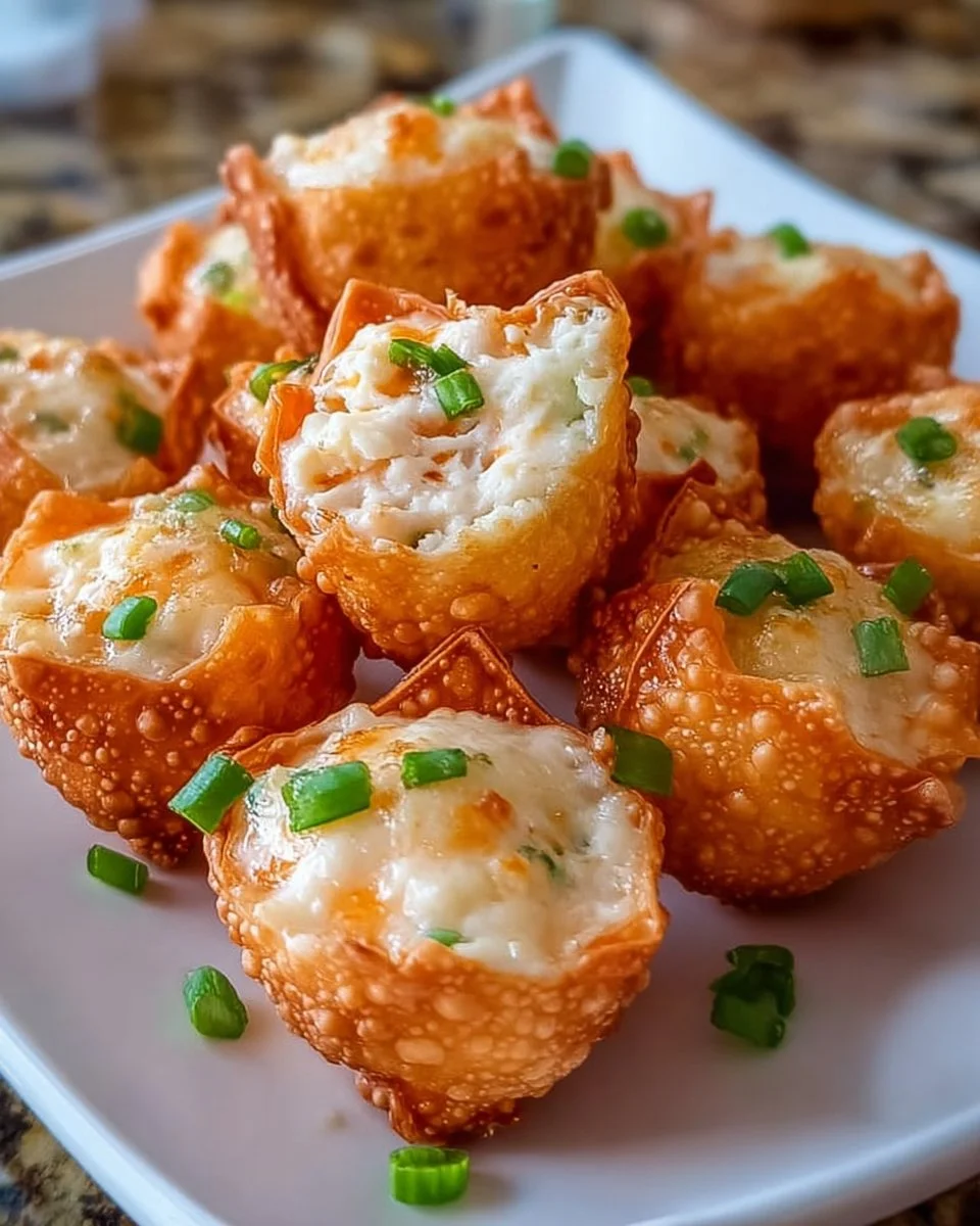 Delicious Crab Rangoon Bombs, crispy and flavorful appetizers.