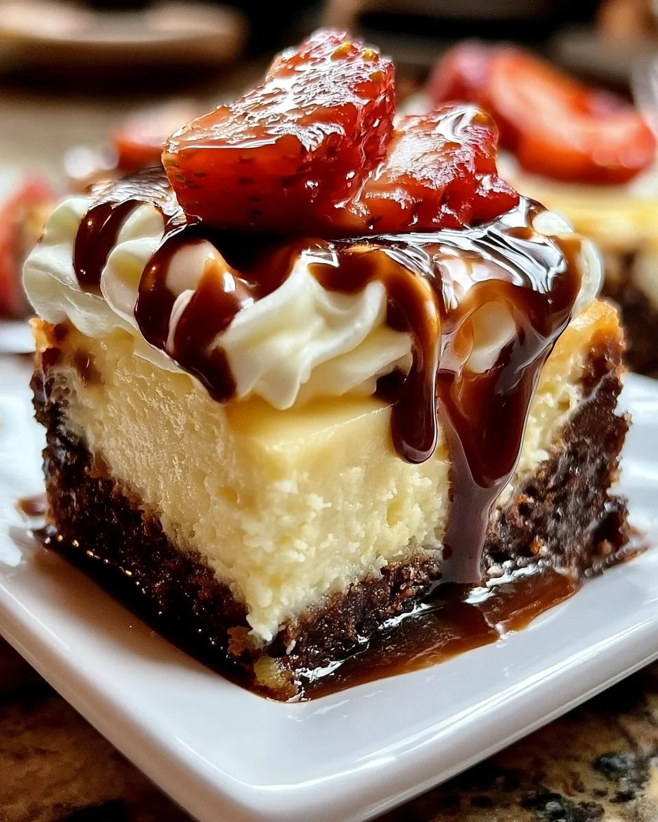 Delicious homemade cheese cake slice topped with berries