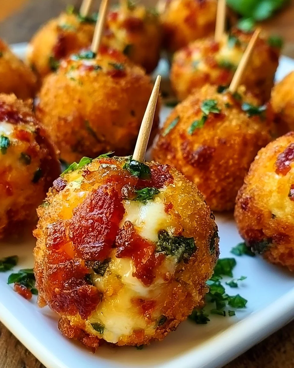 Cheesy bacon poppers and jalapeno bites on a platter, perfect for appetizers.