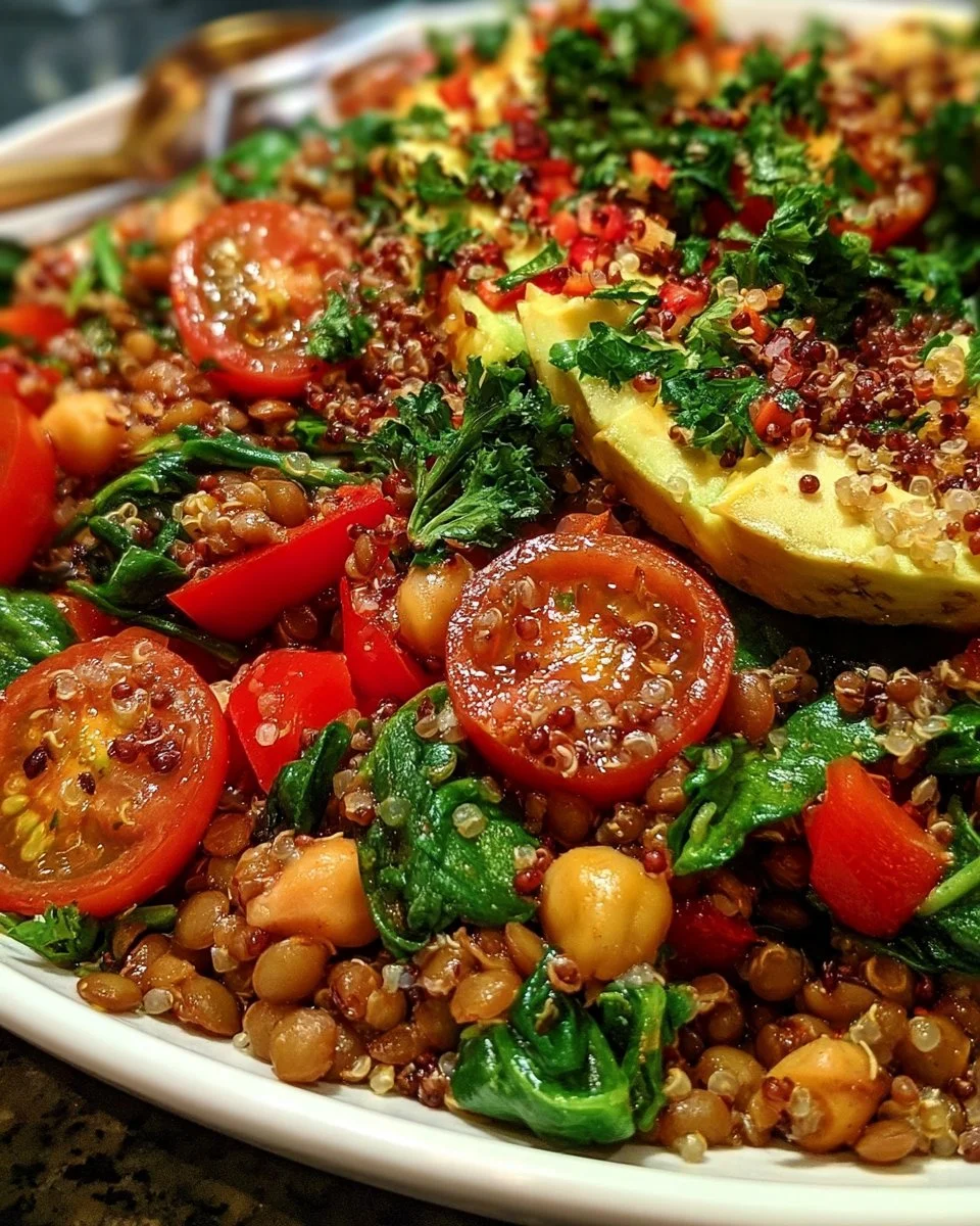 High-protein, high-fiber power meal for optimal health and energy.